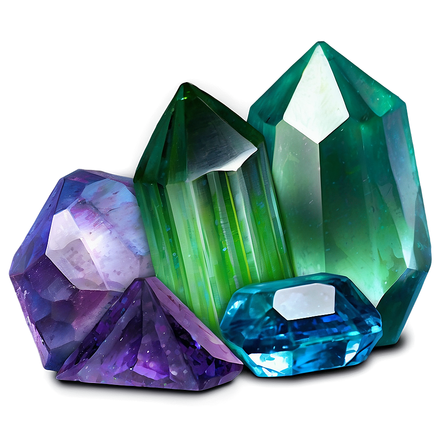 Healing Crystals Png 05242024