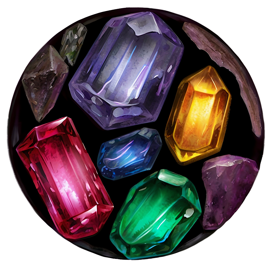 Healing Crystals Png Rgr