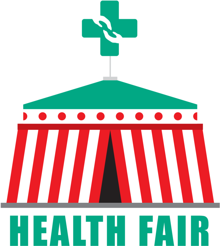Health Fair Tent Illustration