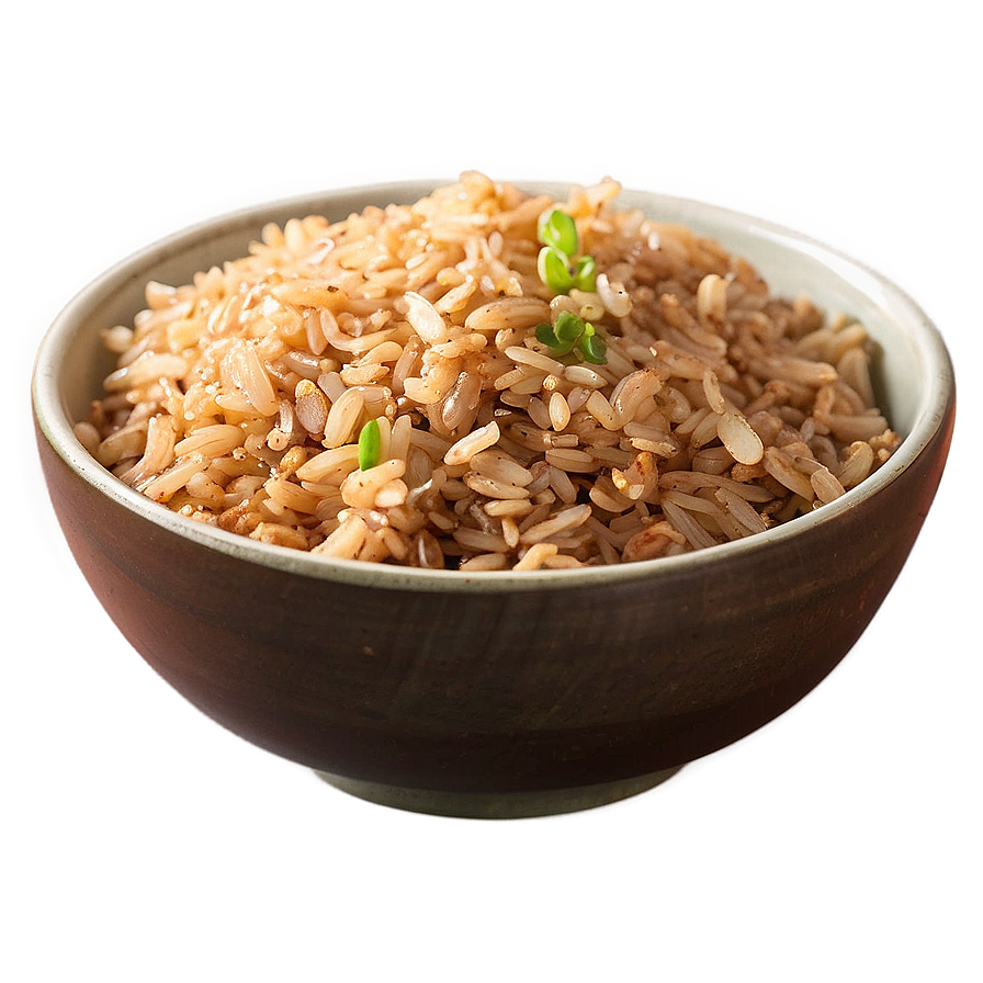 Healthy Brown Rice Fried Png 06262024