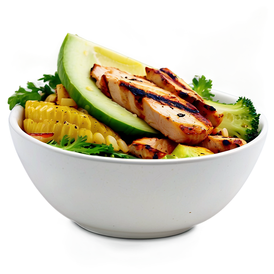 Healthy Grilled Chicken Bowl Png 77