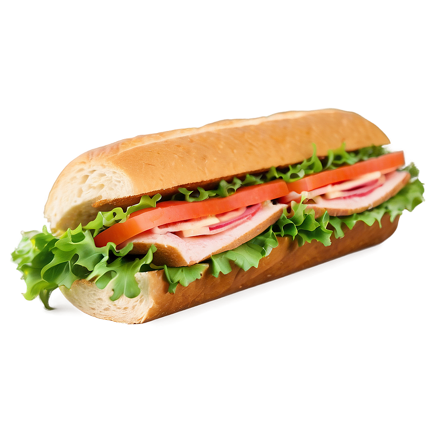 Healthy Sub Sandwich Png Qcc