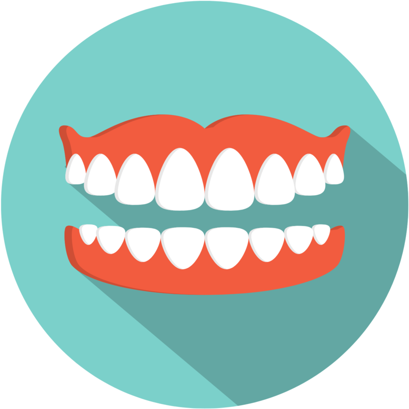 Healthy Teeth Vector Illustration