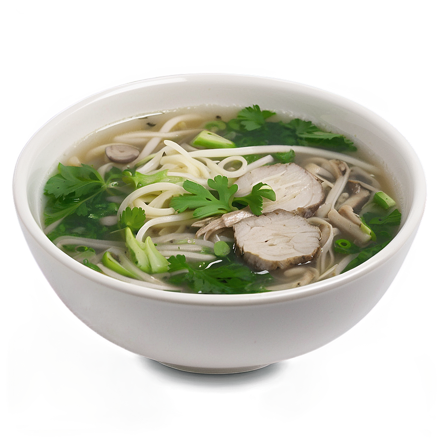 Heaping Bowl Of Pho Png 06202024