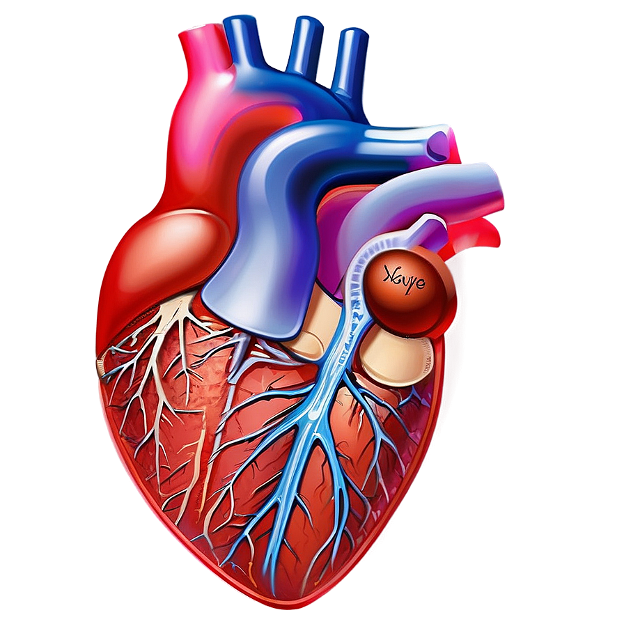 Heart Anatomy Art Png 06202024