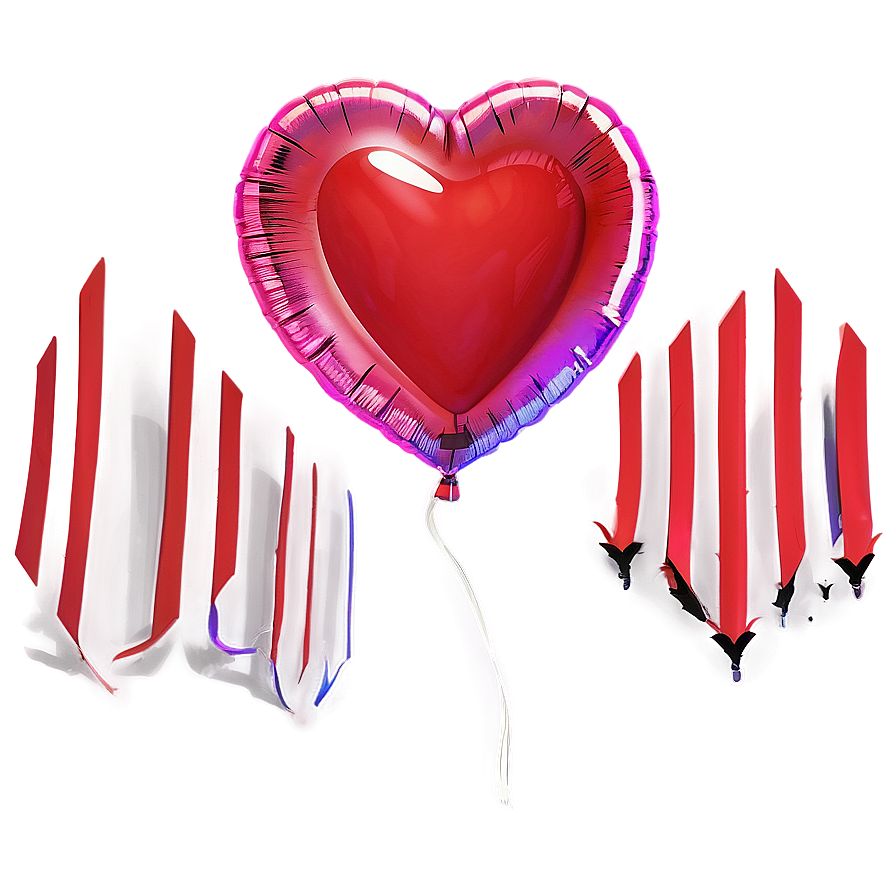 Heart Balloon Cartoon Png 6