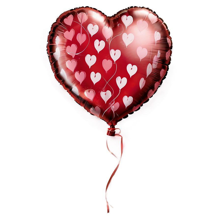 Heart Balloon Gift Png Djc