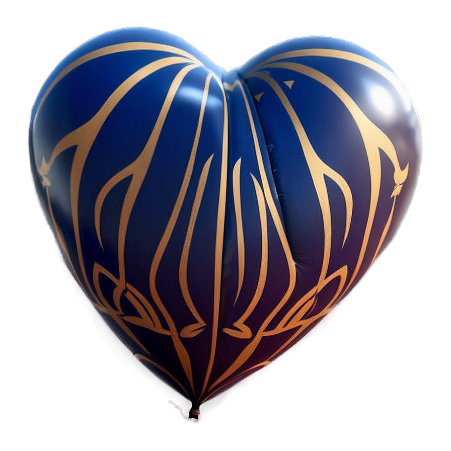 Heart Balloon Graphic Png 05252024