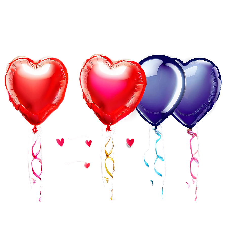 Heart Balloon Party Png Ohh