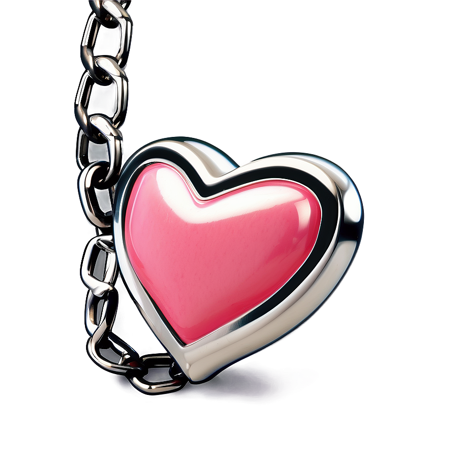 Heart Chain Link Png C