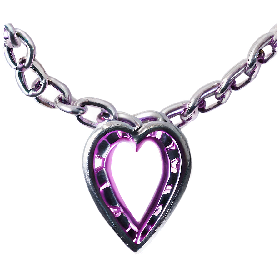 Heart Chain Link Png D