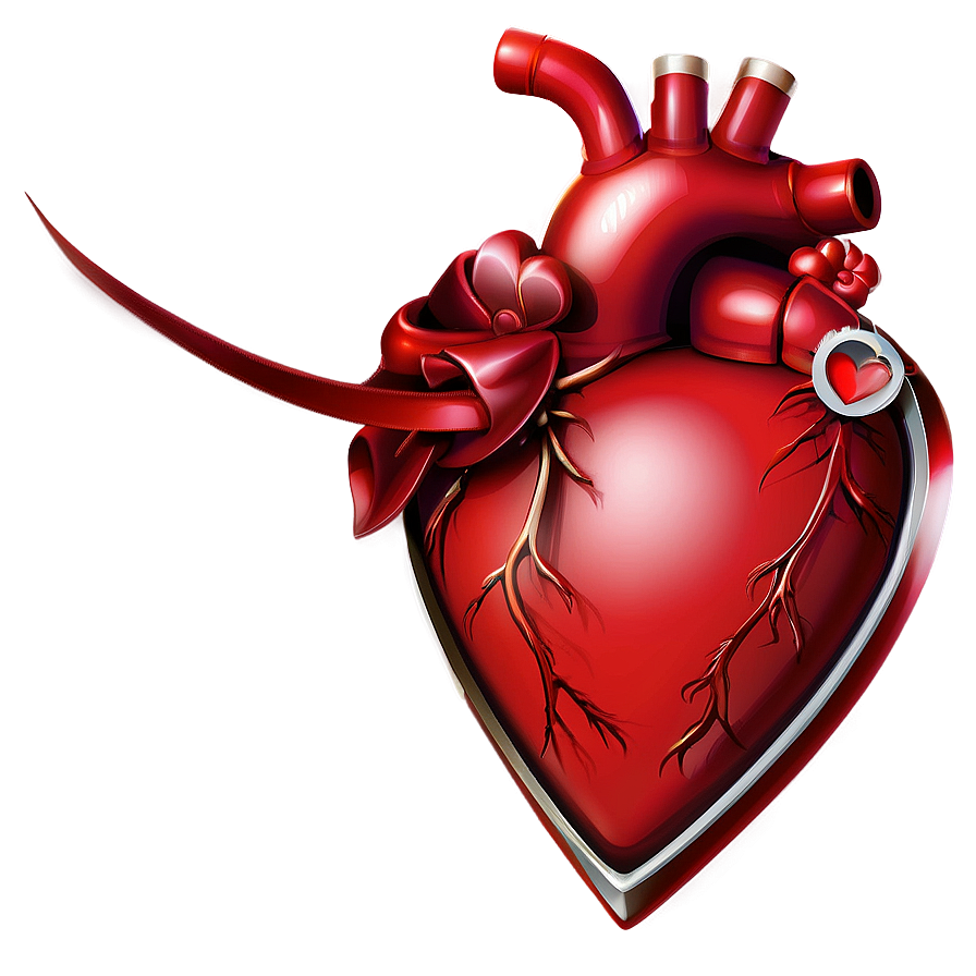 Heart Clipart Banner Png 05252024