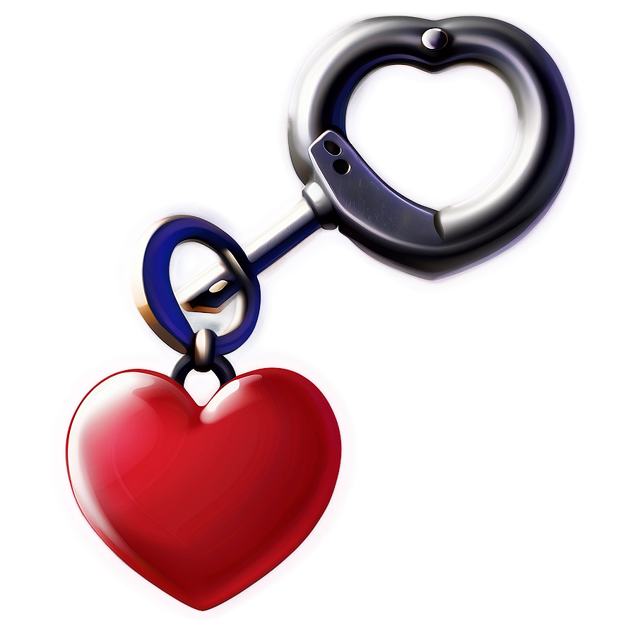 Heart Clipart With Key Png 87