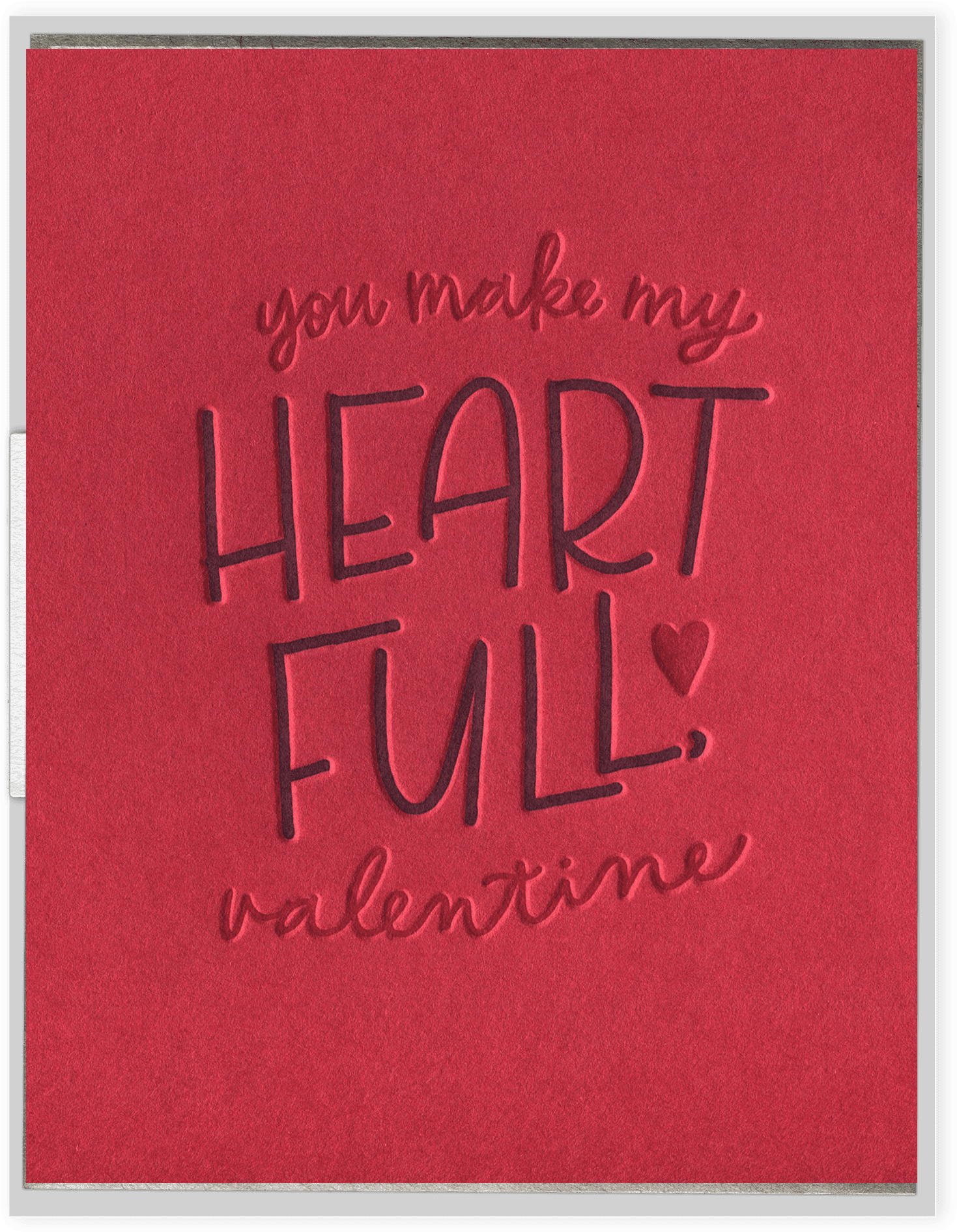 Heart Full Valentine Card