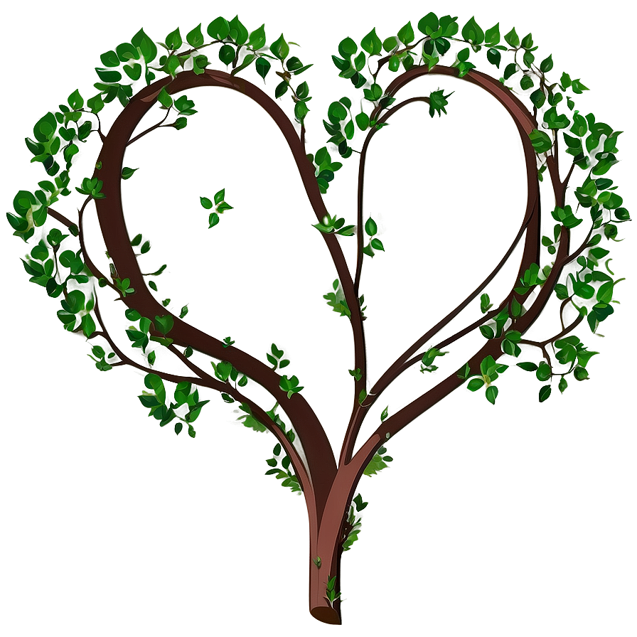 Heart In Nature Scene Png 05252024