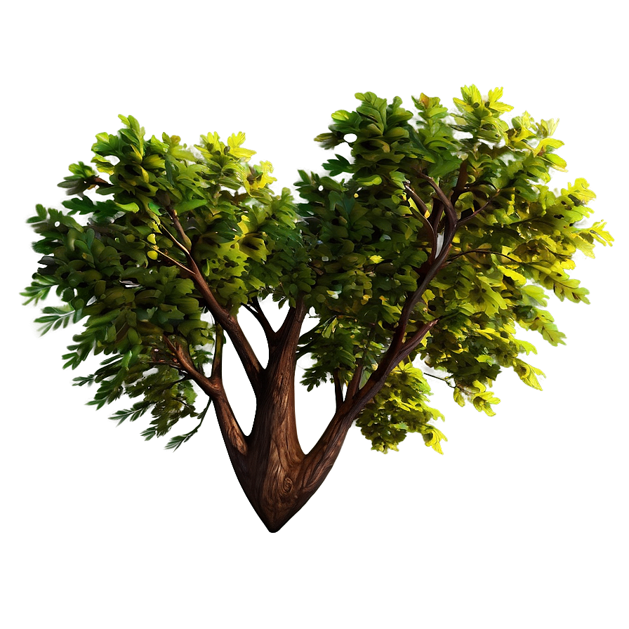 Heart In Nature Scene Png B