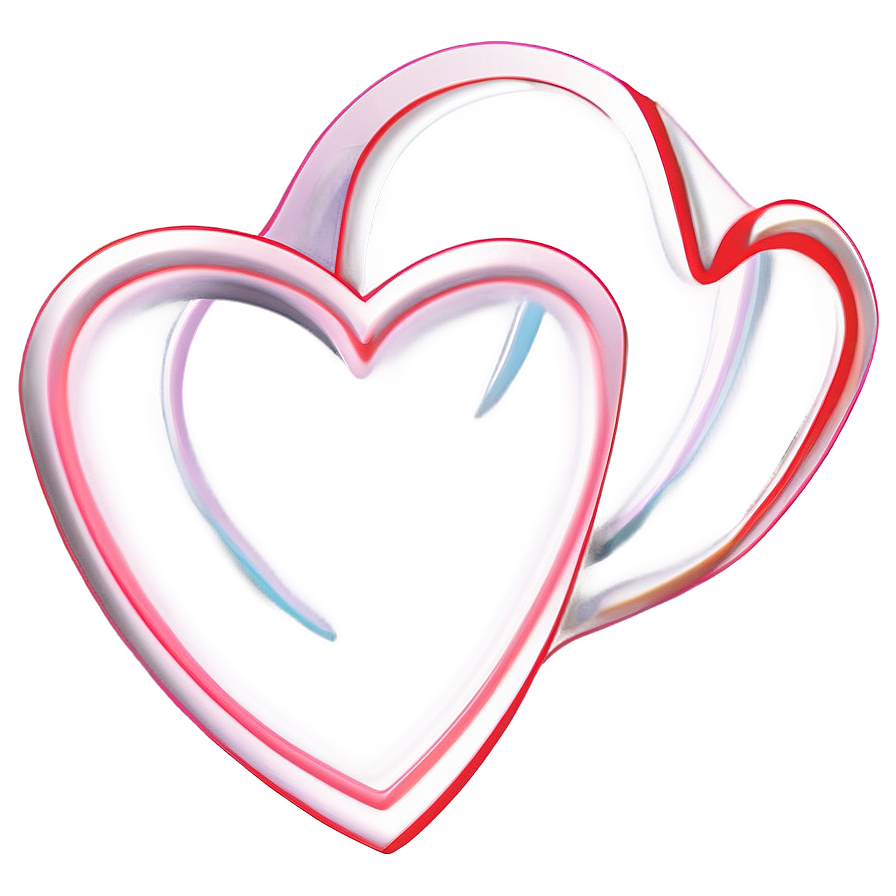 Heart Line Outline Png 06262024