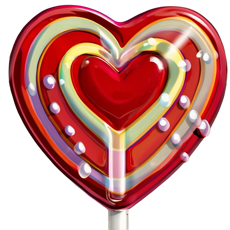 Heart Lollipop A