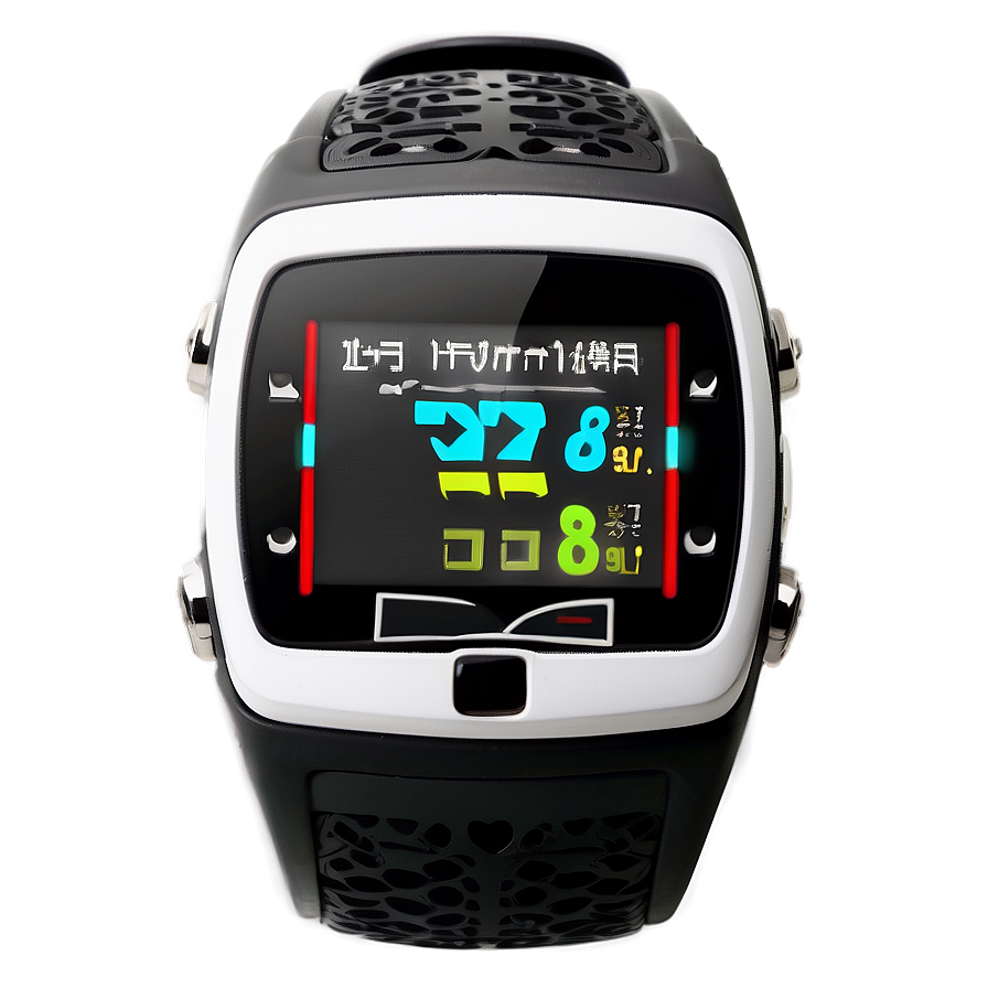 Heart Rate Monitor Watch Png Hcs61