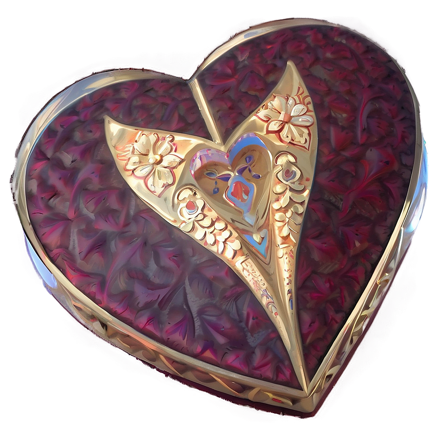 Heart Shaped Box Drawing Png 77