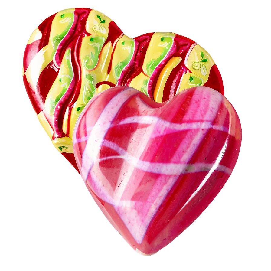 Heart Shaped Candy Png 06212024