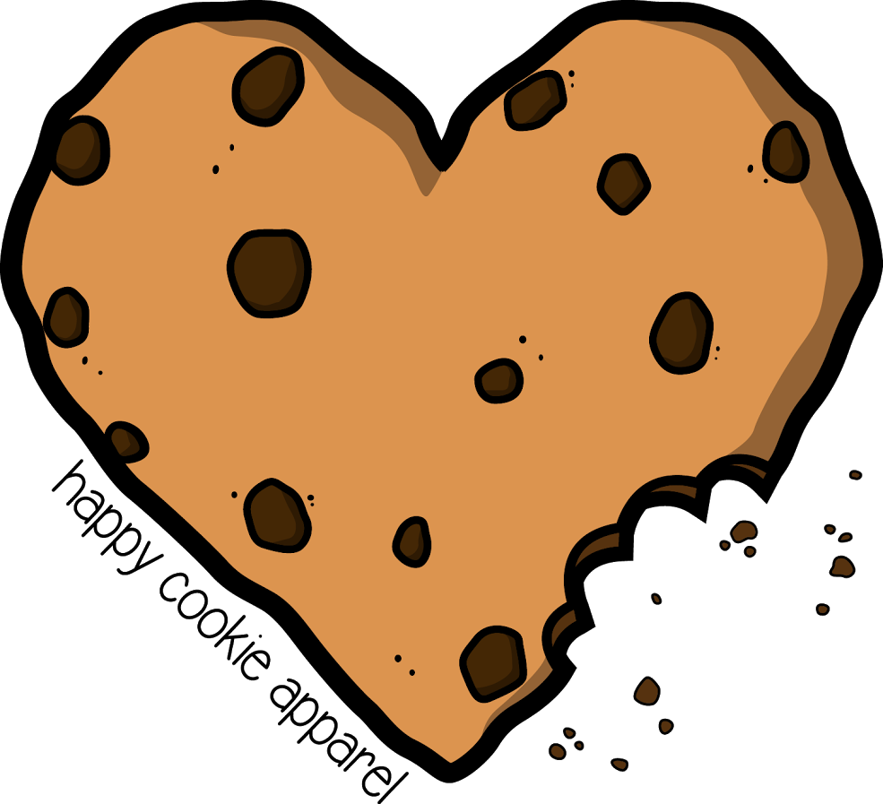 Heart Shaped Chocolate Chip Cookie