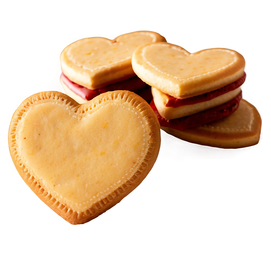 Heart Shaped Cookies Png B