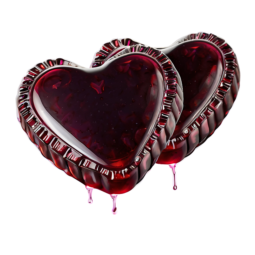 Heart Shaped Jelly Png Dyb58