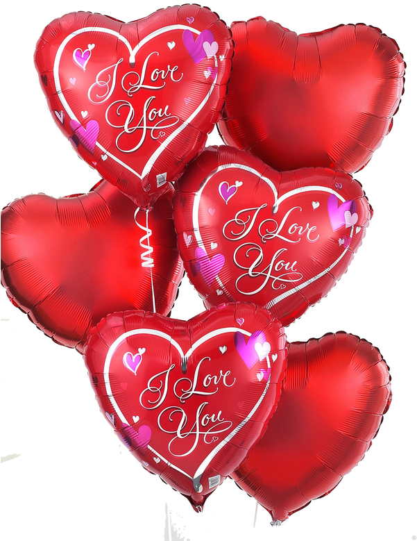 Heart Shaped Love Balloons