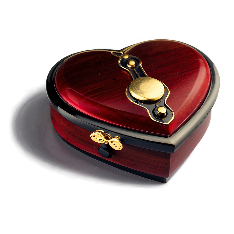 Heart Shaped Music Box Png Txk