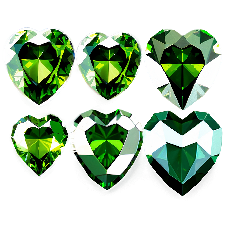 Heart-shaped Peridot Png 94