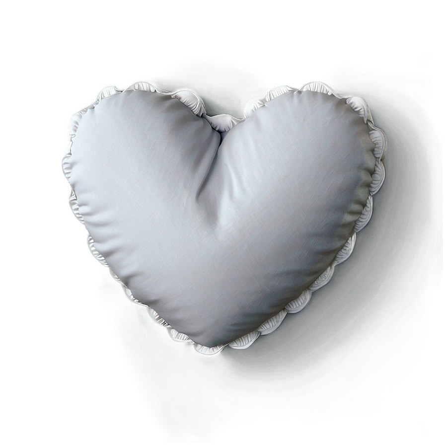 Heart Shaped Pillow Png 75