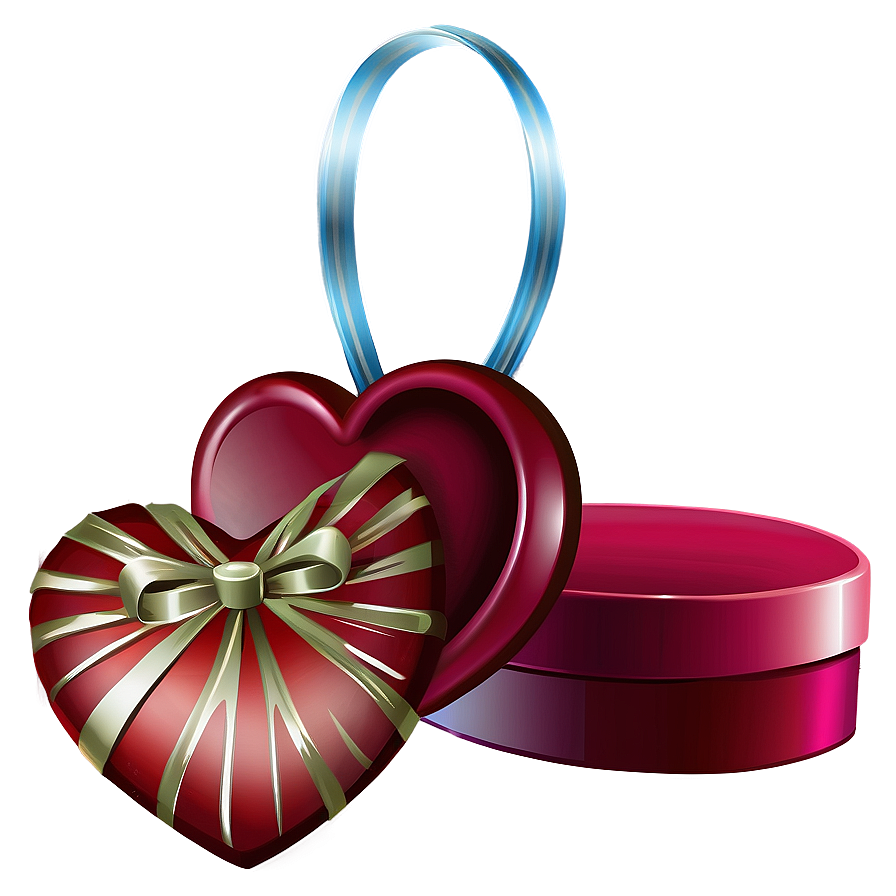 Heart-shaped Present Png 14