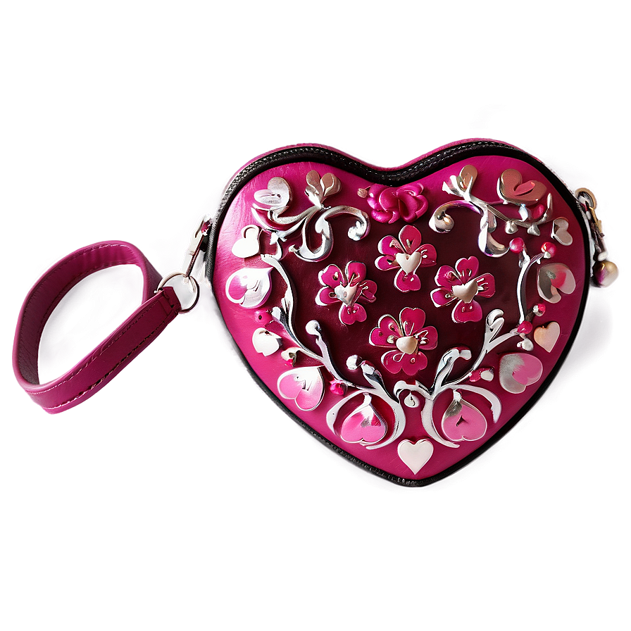 Heart Shaped Purse Png Kdr64