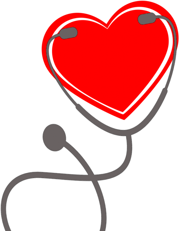 Heart Shaped Stethoscope Graphic