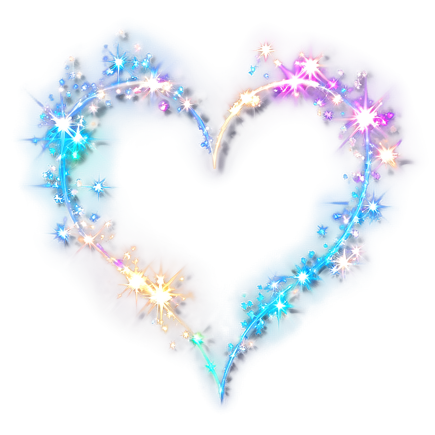 Heart Sparkle Effect Png Uqj