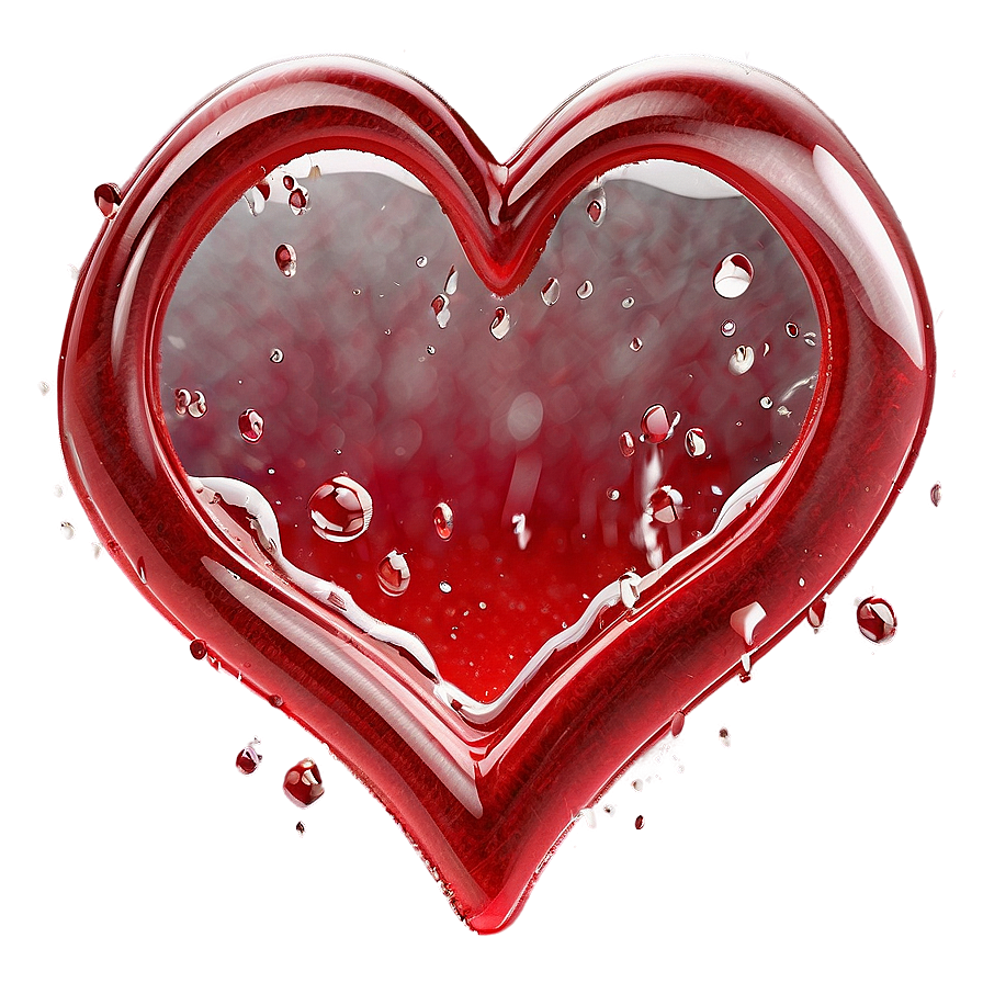 Heart Splash Png 05042024