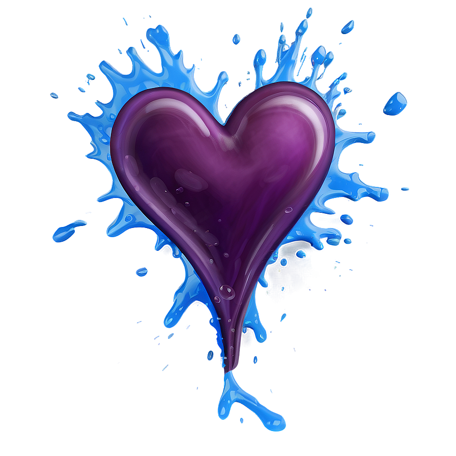 Heart Splash Png Ten