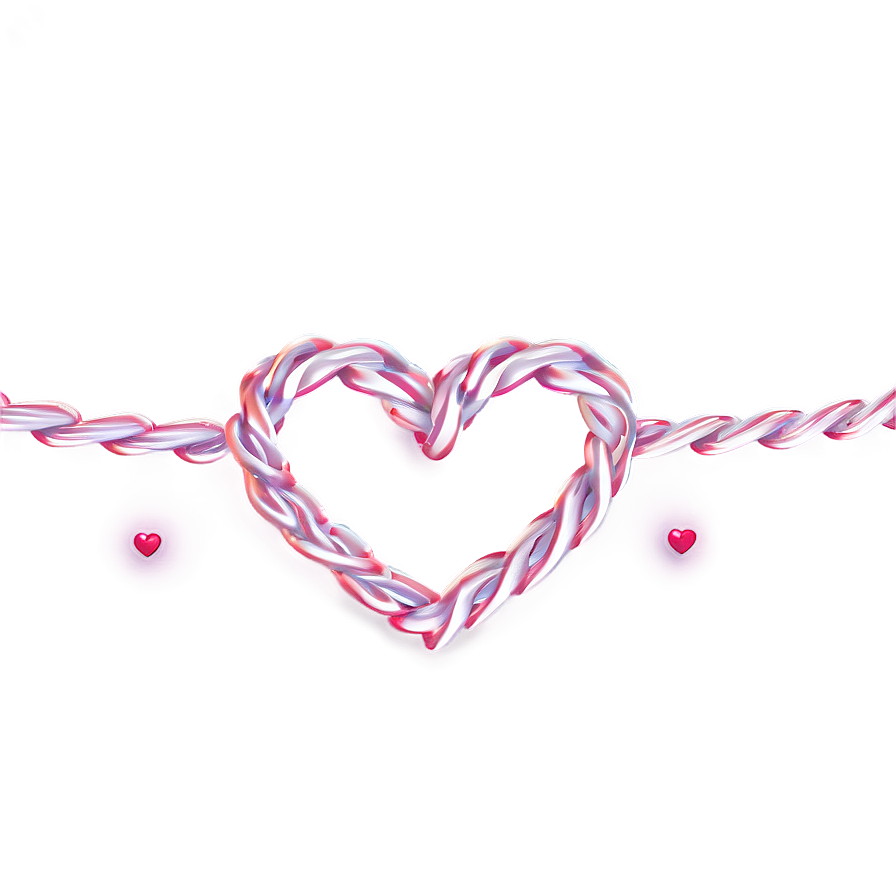 Heart String Overlay Png 06282024