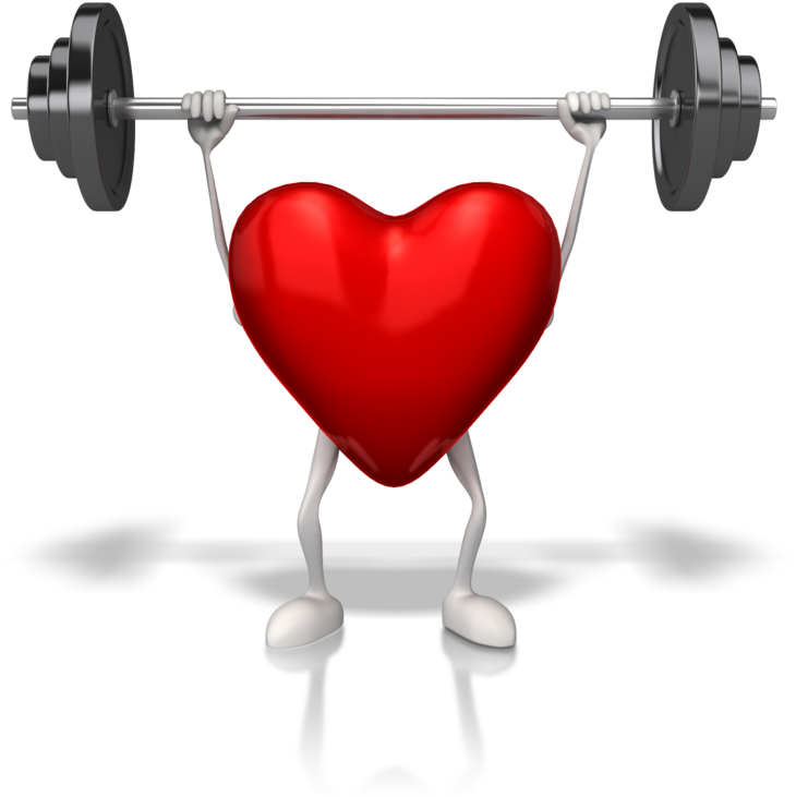 Heart Weightlifting Character