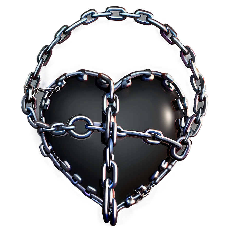 Heart With Chains Png 41