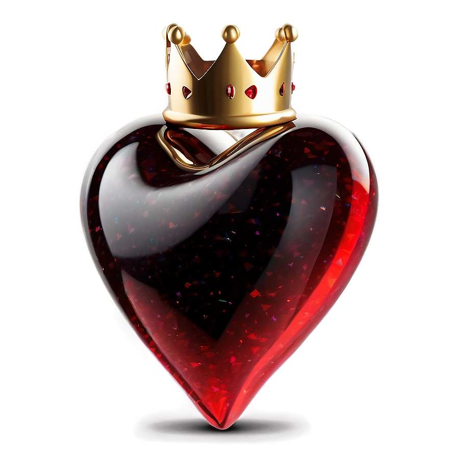 Heart With Crown Png A