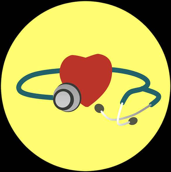 Heartand Stethoscope Icon