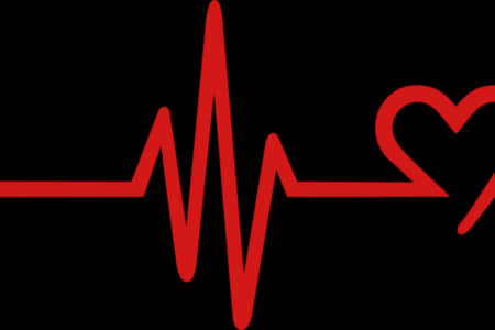 Heartbeat Electrocardiogram Graphic