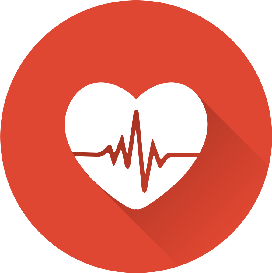 Heartbeat Icon Cardiology Symbol