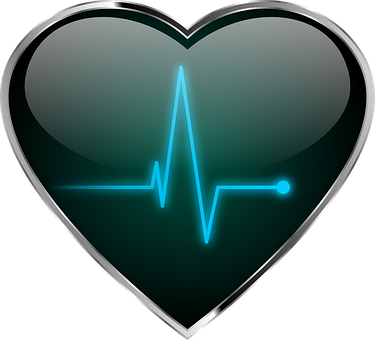 Heartbeat In Heart Icon