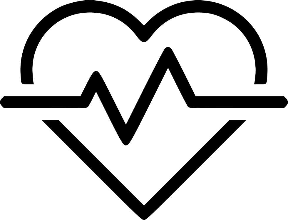 Heartbeat Symbol Outline