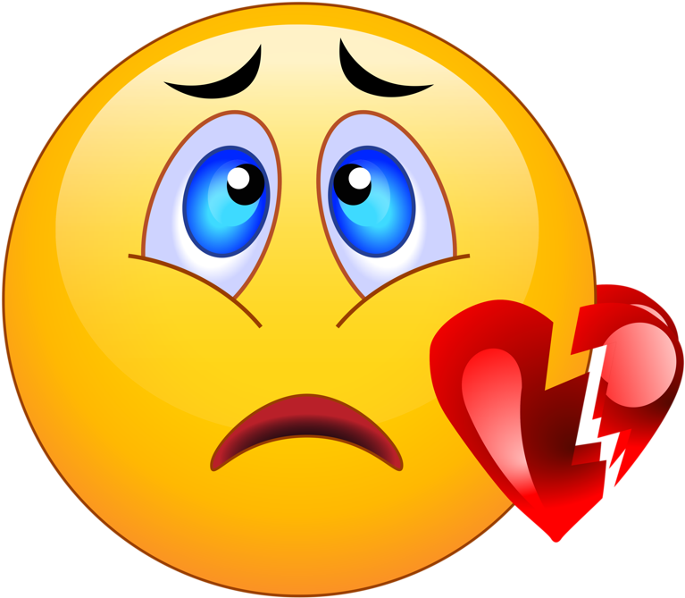 Heartbroken Emoji Expression