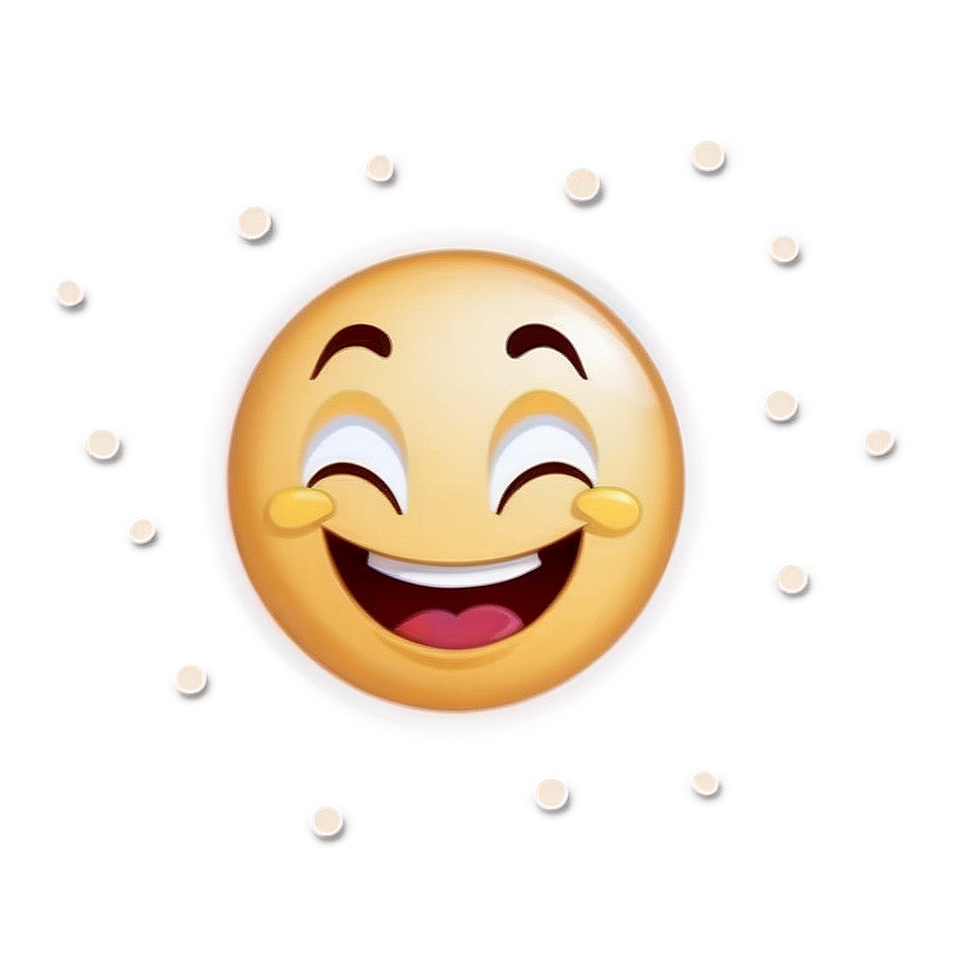 Heartfelt Laughter Emoji Png 90