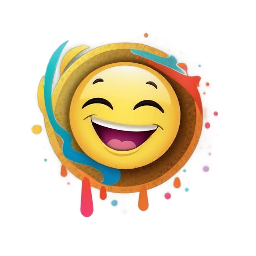 Heartfelt Laughter Emoji Png Pgs78